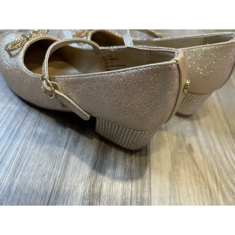 Badgley Mischka Girls Dress Shoes Size 13